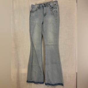 Idyllwind raw hemmed flare jeans by Miranda Lambert